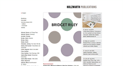 Desktop Screenshot of holzwarth-publications.de